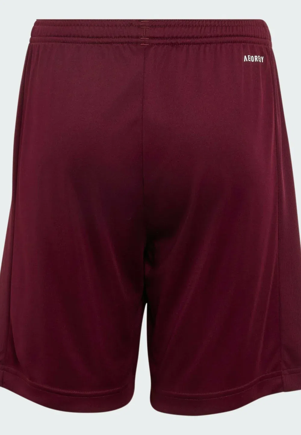 Основные спортивные шорты унисекс Adidas Performance, Maroon White — фото 2