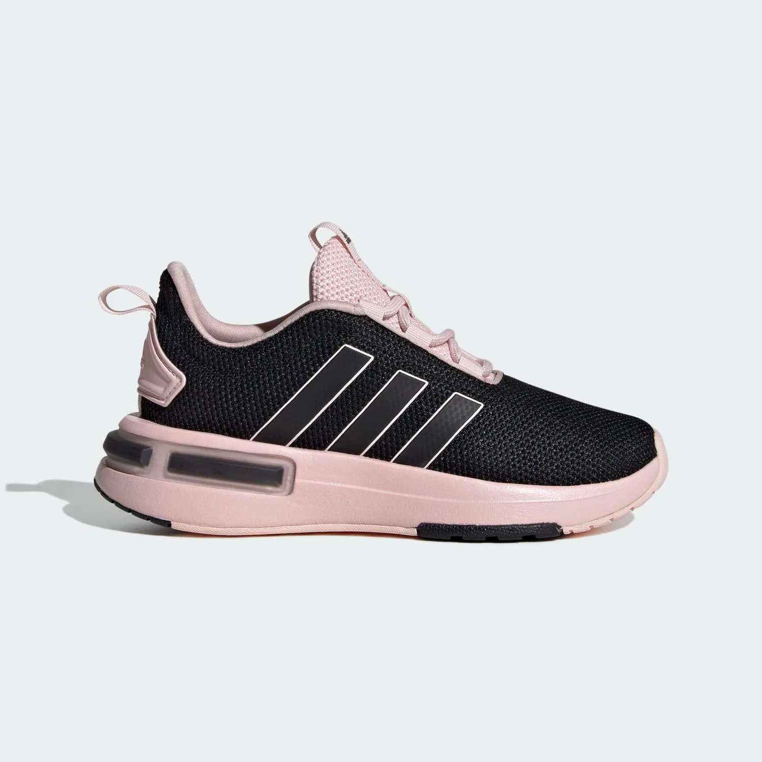 Детские кроссовки с шнуровкой Racer TR23 Adidas, Schwarz Rosa Weiss — фото 2