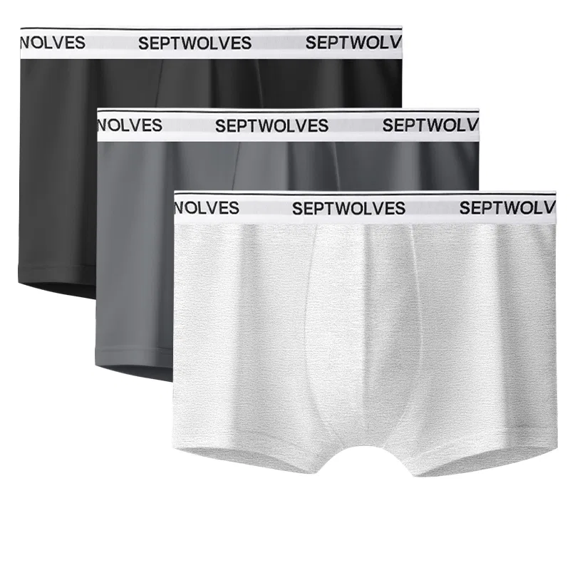 Детское белье для мальчиков комплект из 3 трусов Boxer Briefs SEPTWOLVES