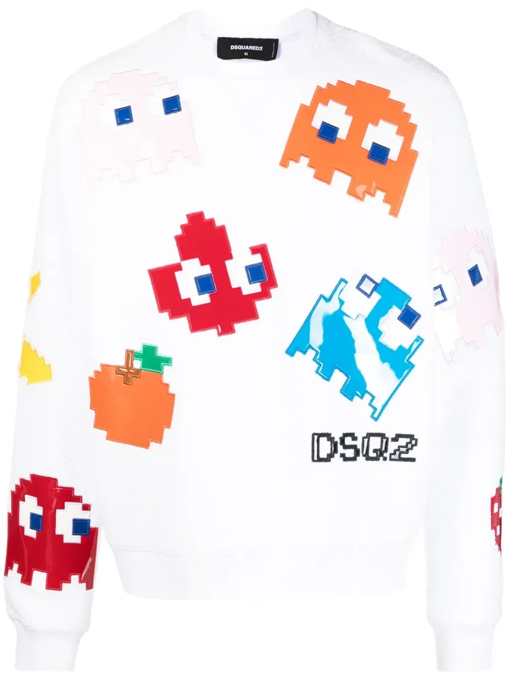 Толстовка с принтом Dsquared2, белый