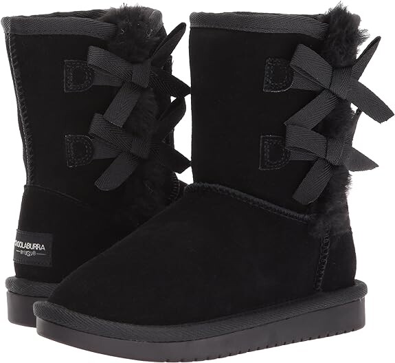 

Детские короткие модные ботинки унисекс Koolaburra от UGG Victoria, черный
