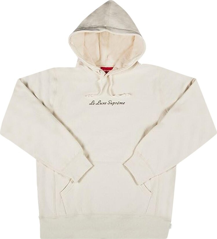 

Толстовка Supreme Le Luxe Hooded Sweatshirt 'Natural', загар, Серый, Толстовка Supreme Le Luxe Hooded Sweatshirt 'Natural', загар