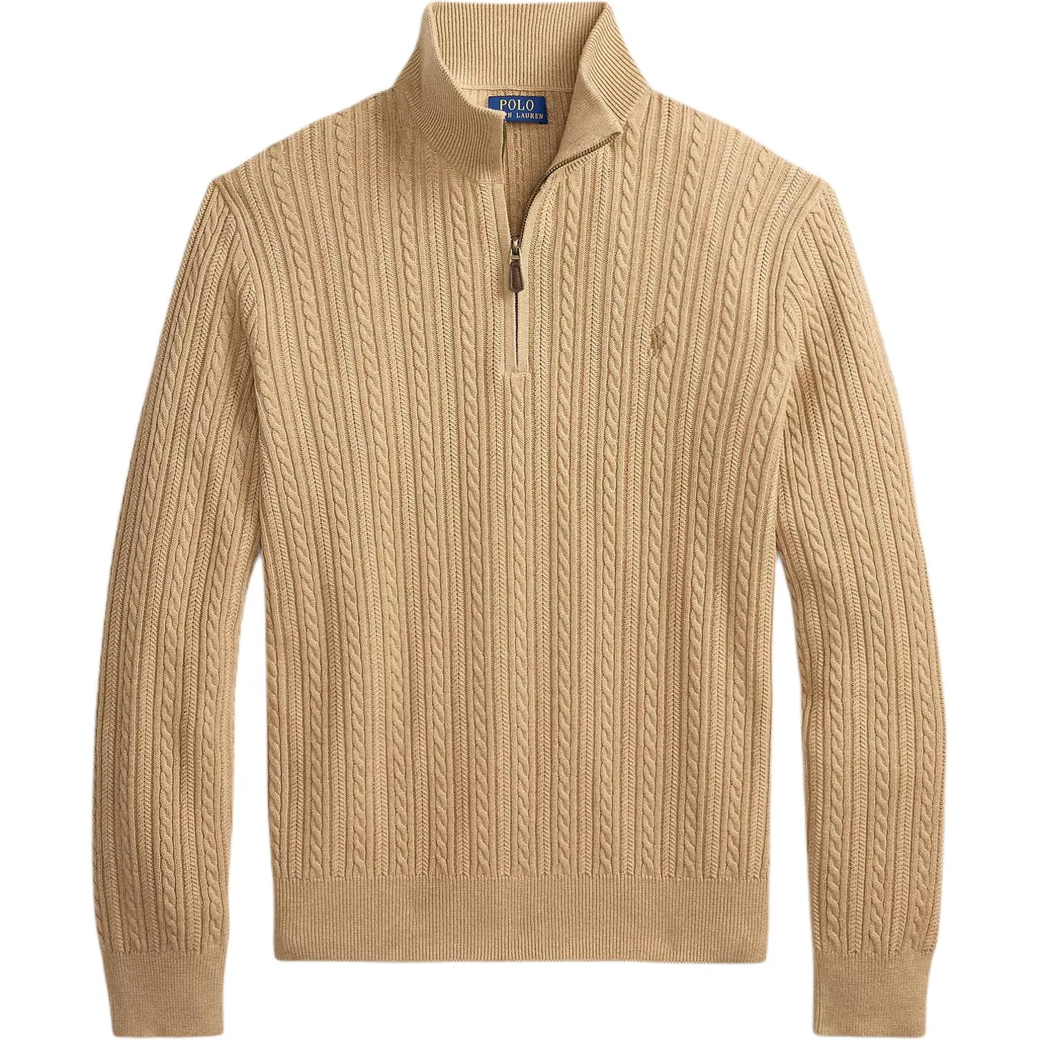 Мужской свитер с высоким воротом Camel Polo Ralph Lauren
