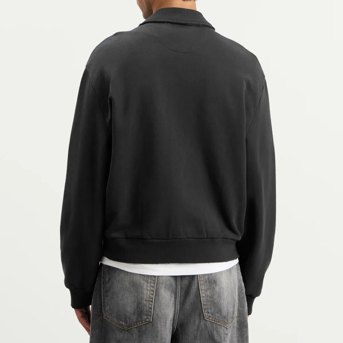 Кардиган на молнии Fokot u zip 1996 Acne Studios, Faded Black — фото 3