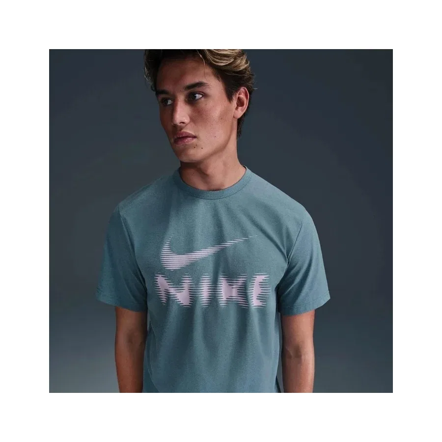 Футболка спортивная с коротким рукавом Hyverse Dri-Fit Nike, Синий