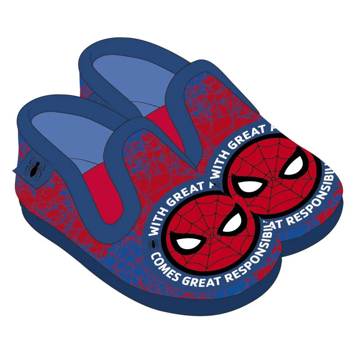 Детские тапочки Spiderman Marvel, Blau