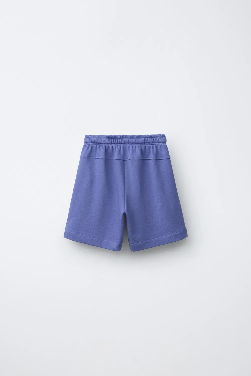Однотонные плюшевые бермудские шорты ZARA, Mauve — фото 2
