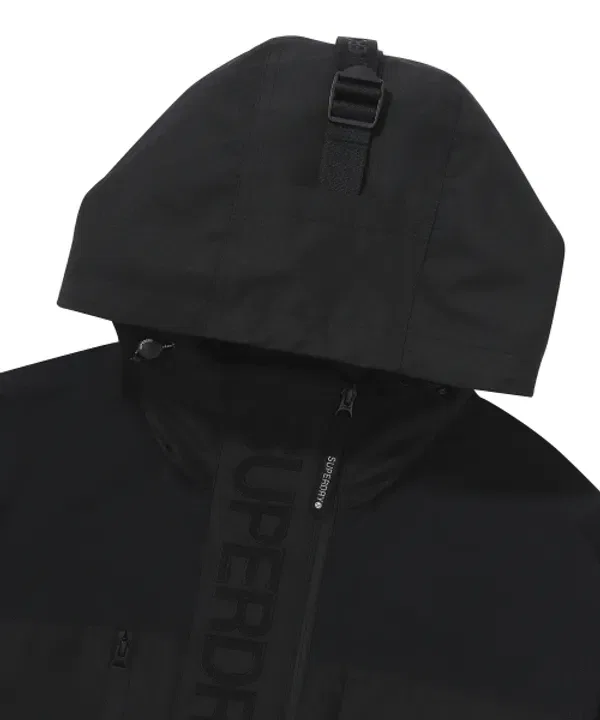 Куртка ветрозащитная Signature Windcheater, Superdry, черный — фото 3