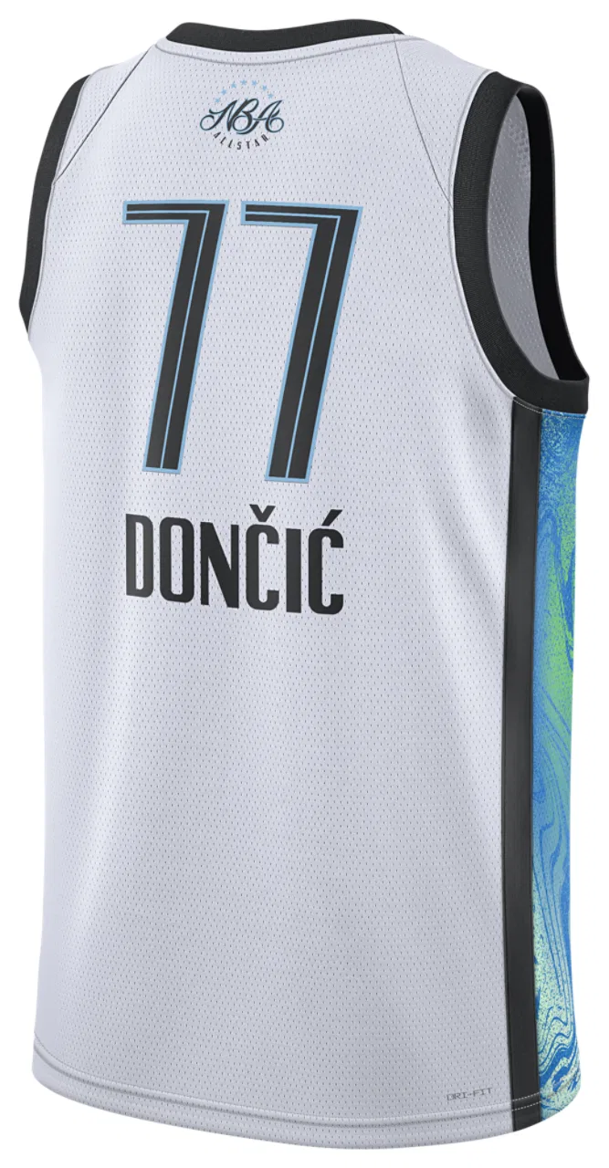 Мужская баскетбольная джерси ASW 26 Swingman Nike, цвет White/Blue