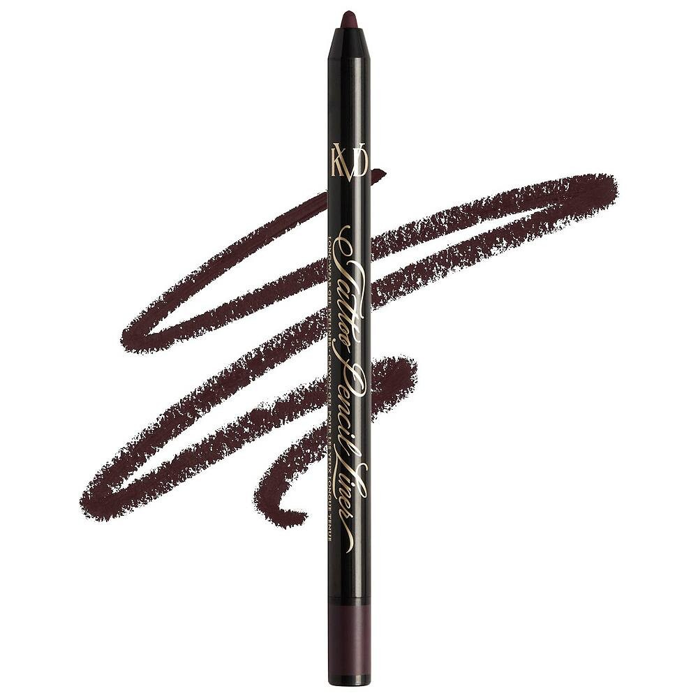 

Водостойкая долговечная гелевая подводка для глаз KVD Beauty Tattoo Pencil, цвет Violet Hematite