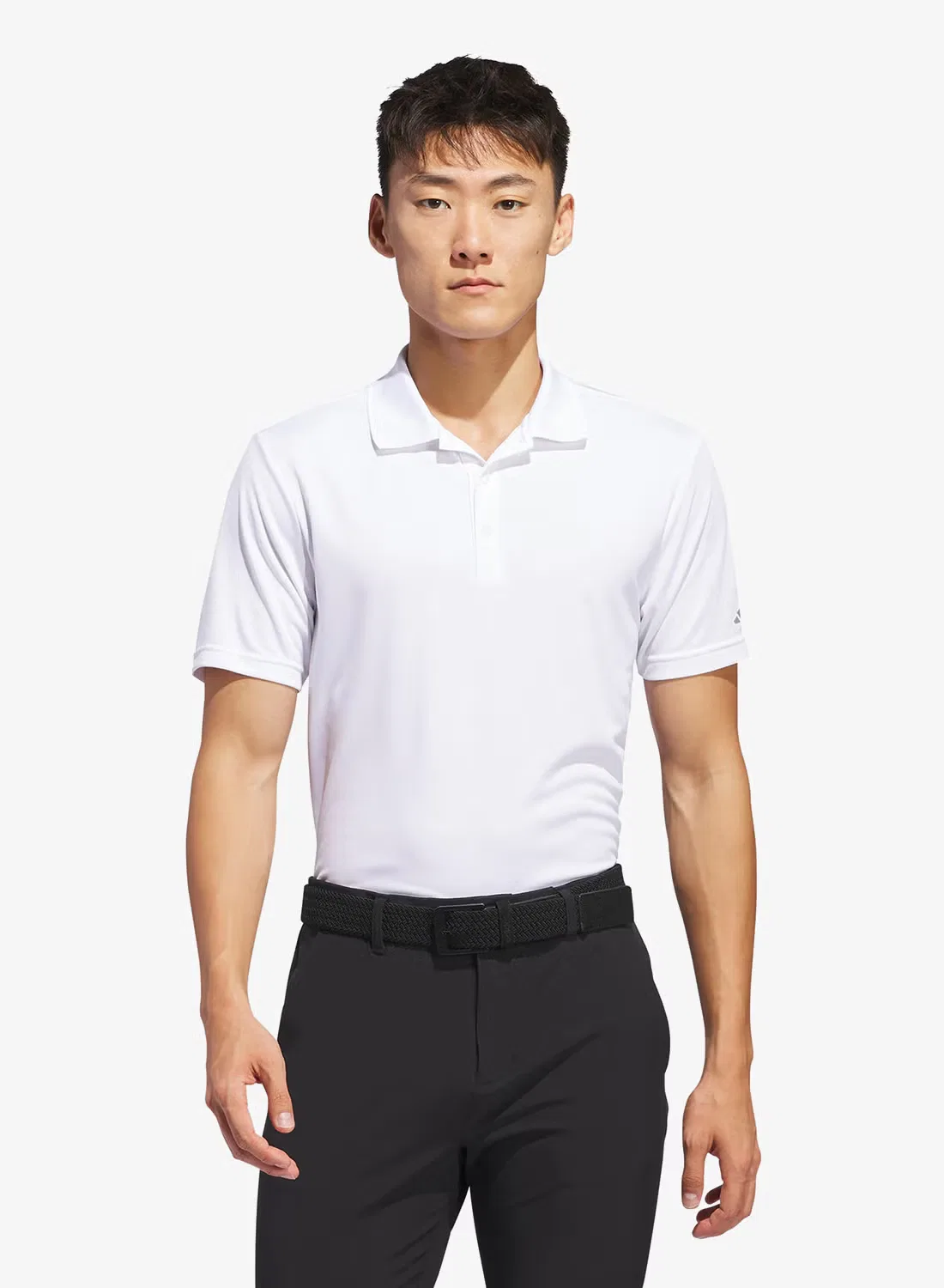Поло с коротким рукавом Core Performance Primegreen Adidas, белый