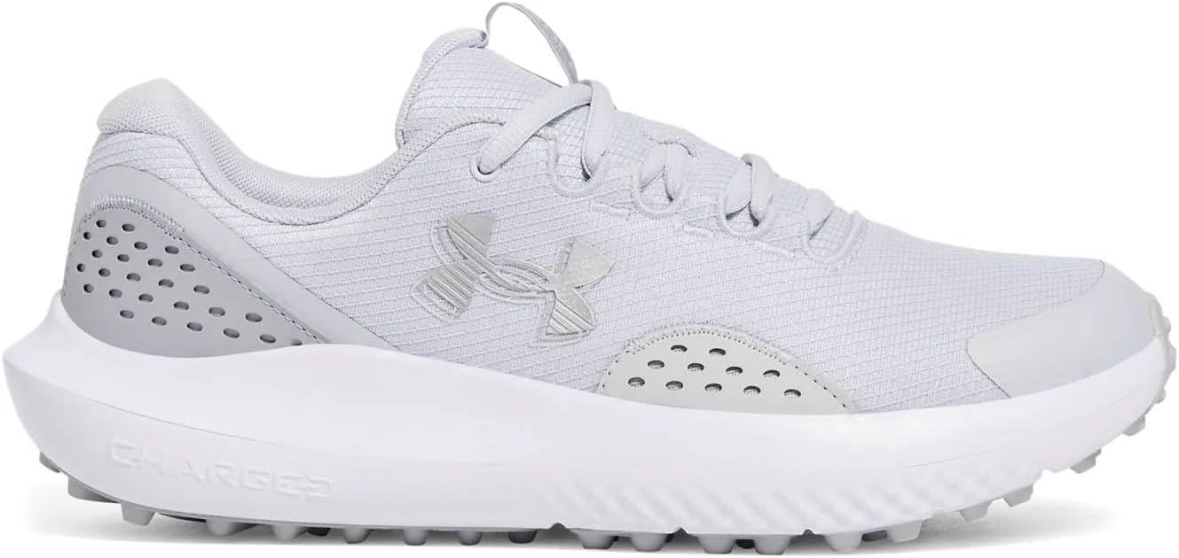 Мужские гольф-кроссовки Under Armour Surge, серый/металлик серебристый — фото 3