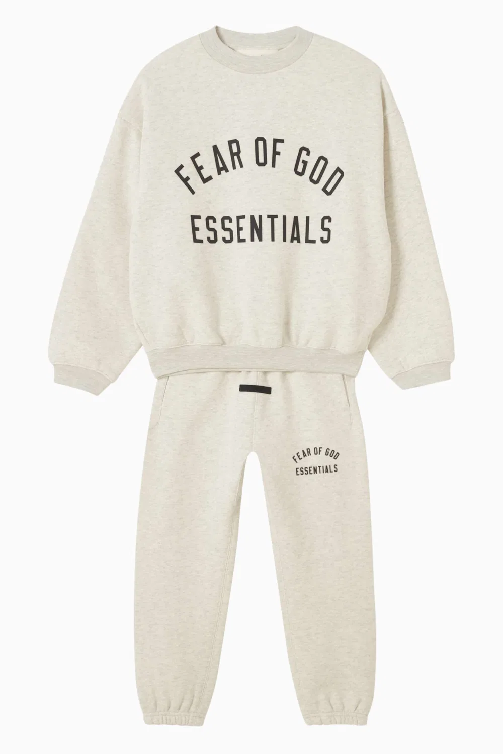 Футболка с круглым вырезом хлопковая Fear of God Essentials — фото 2