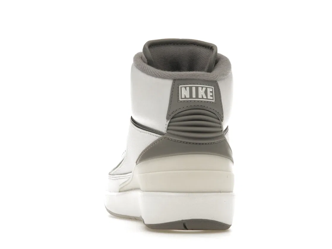 Детские кроссовки Lifestyle Jordan 2 Retro Jordan, White/Cement Grey/Sail/Black — фото 4