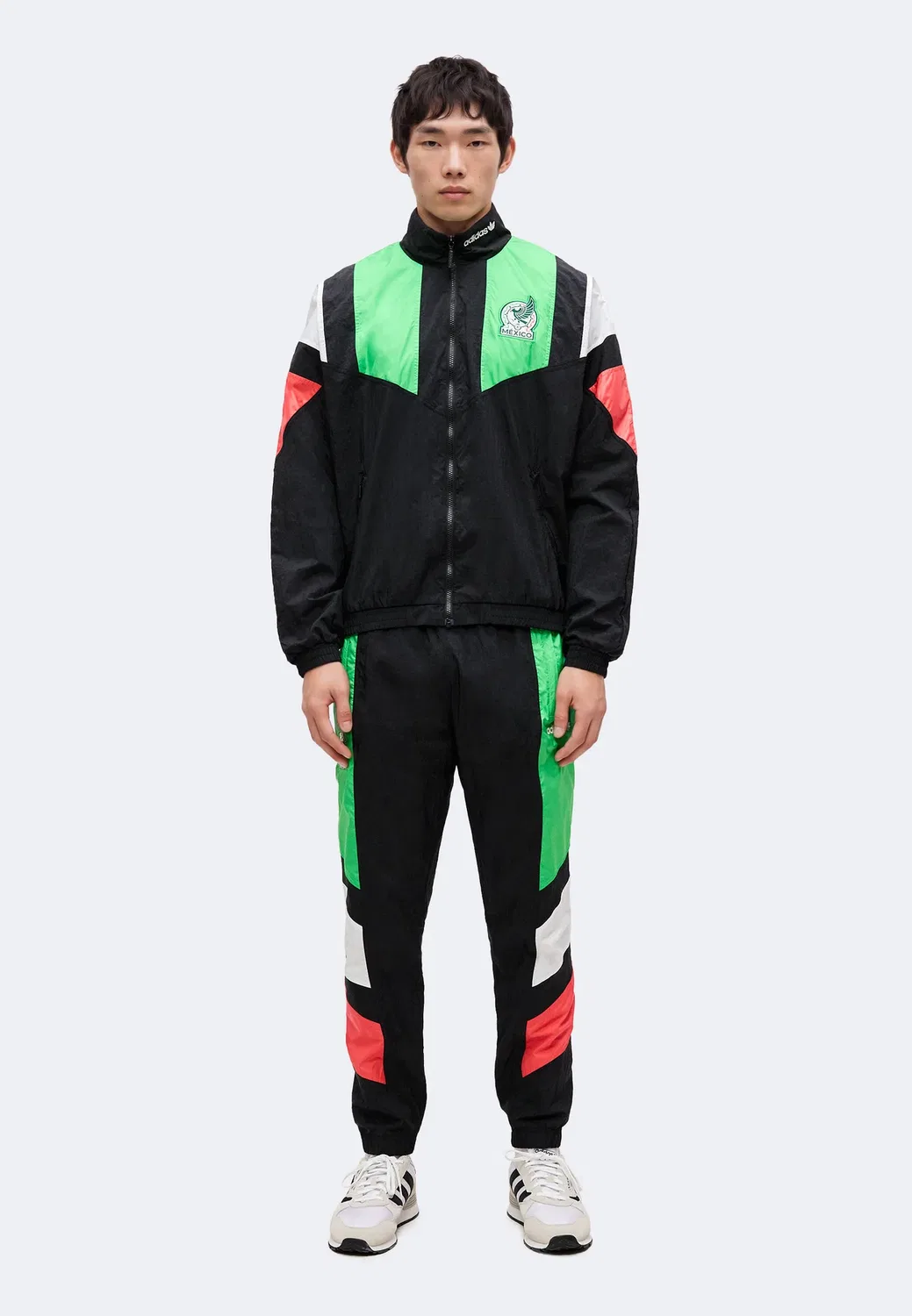 Мексиканский экип - форма национальной сборной Adidas Performance, Black — фото 2