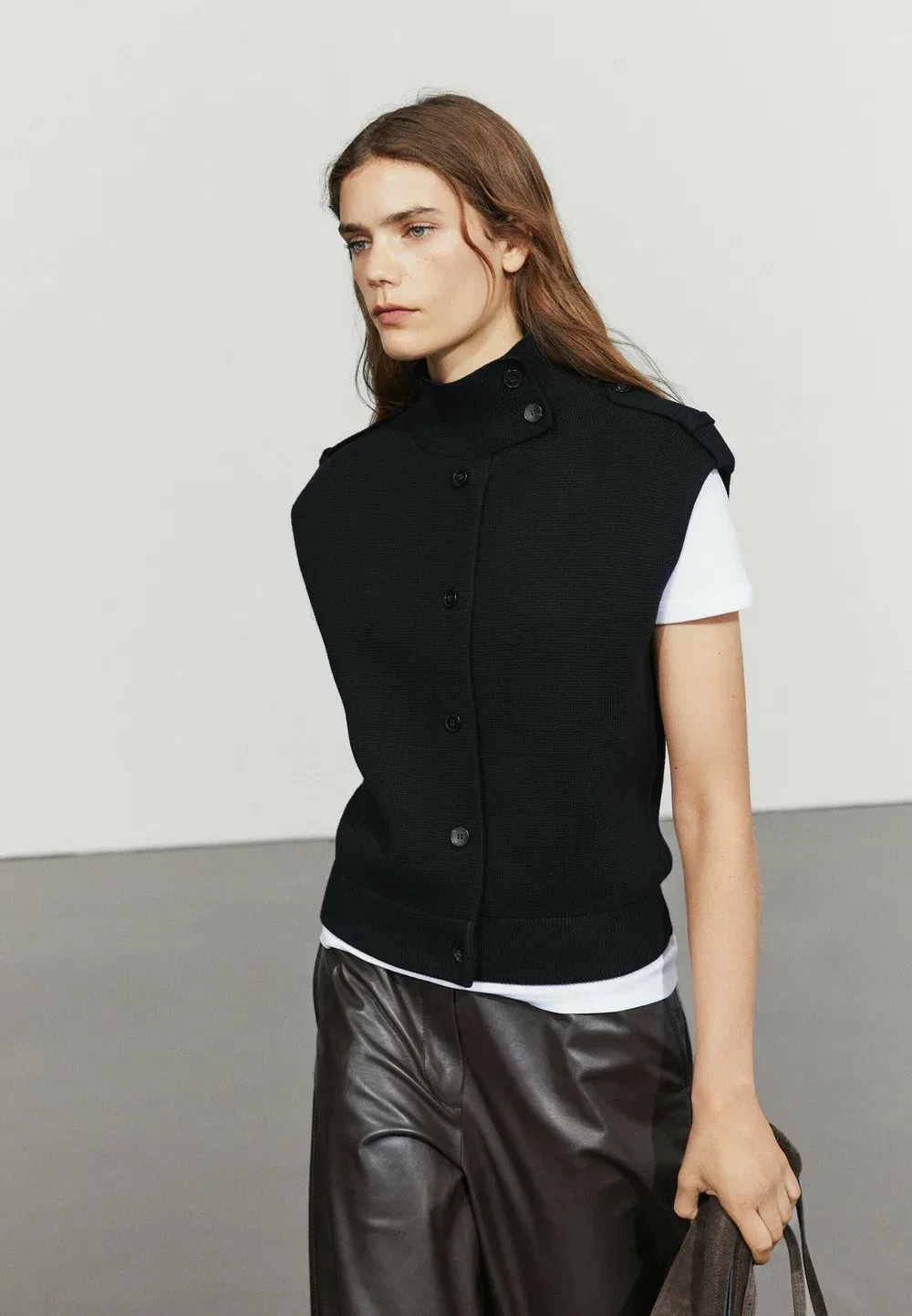 Жилет Massimo Dutti, Brown