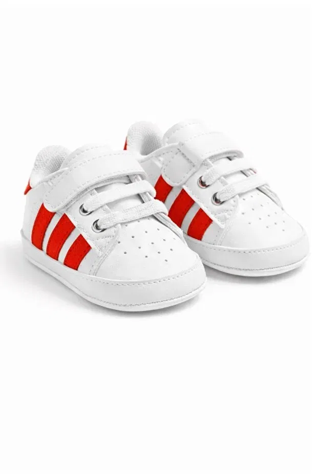 Детские туфли для девочек с липучкой Young Pufien, Red