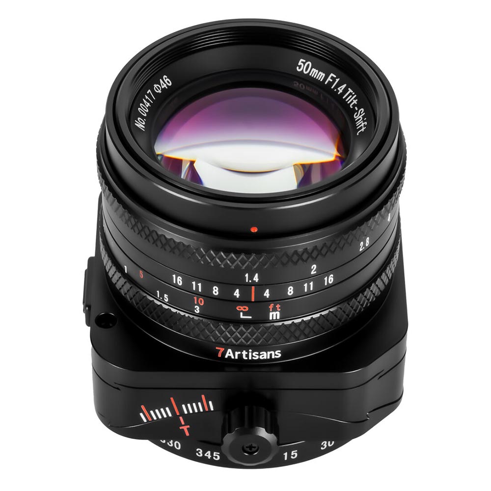 

Объектив 7Artisans 50mm f/1.4 Tilt-Shift, Sony E Mount, черный