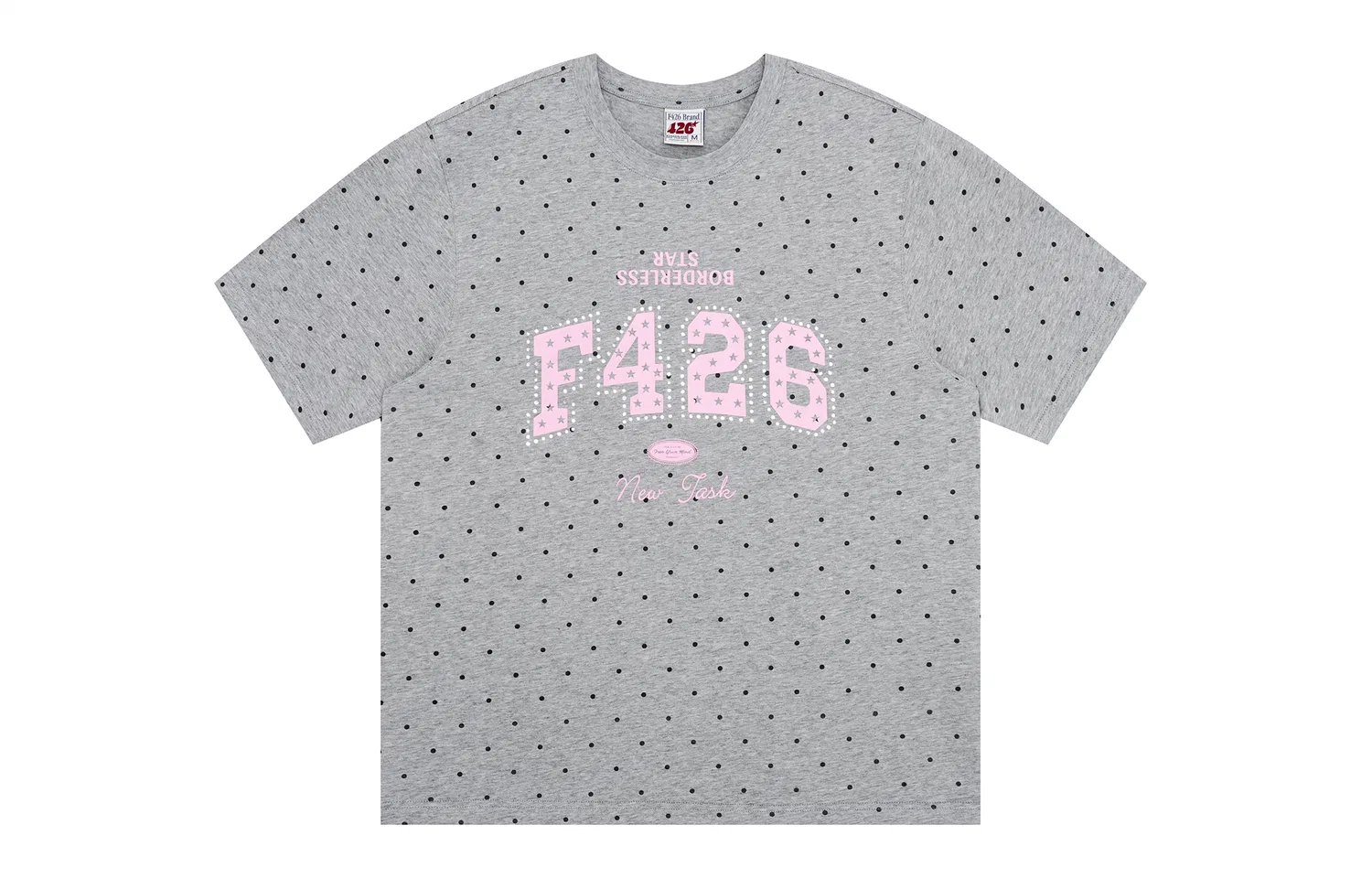 Детская футболка с круглым вырезом F426, Heather Gray