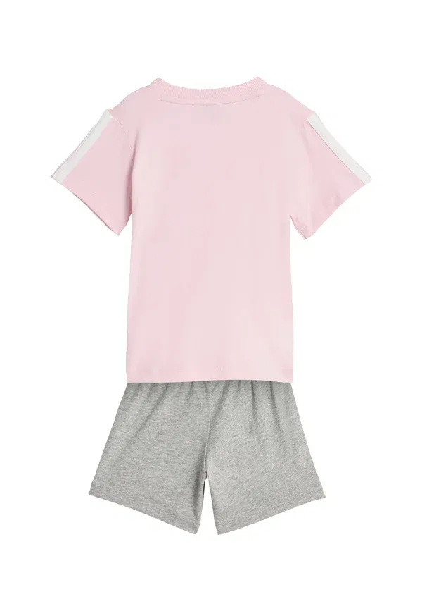 Комплект из футболки и спортивных штанов Adidas Sportswear, белый/розовый — фото 2