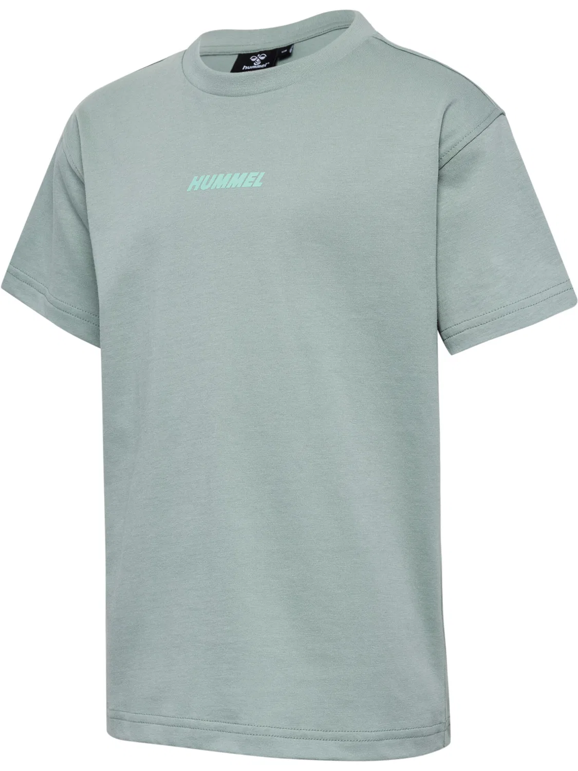 Детская футболка с принтом Hmlella Lifestyle Hummel, Pale Mint Green — фото 2