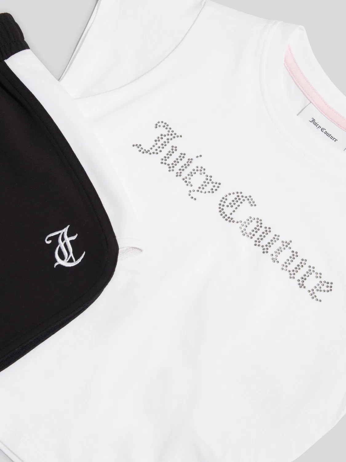 Комплект из футболки и шорт Juicy Couture, черный — фото 3