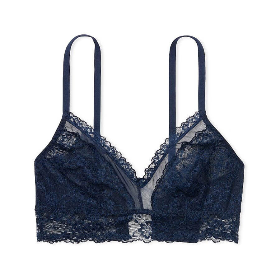 

Бюстгальтер Victoria's Secret Posey Lace, темно-синий