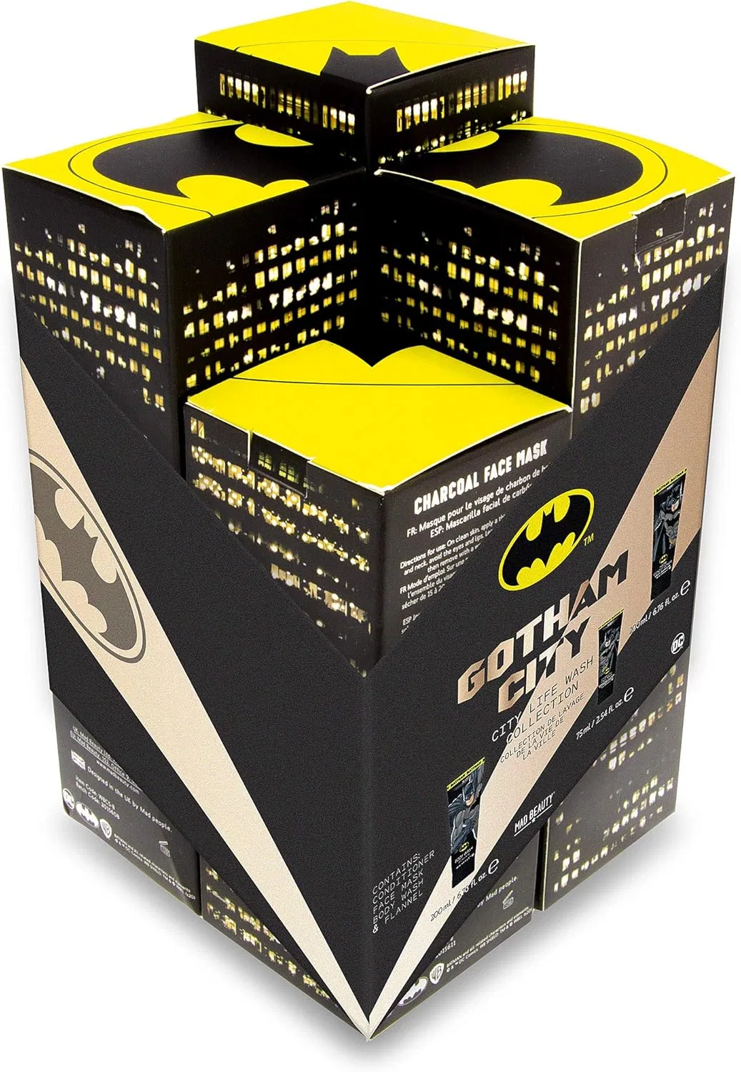Набор для ухода за телом, Batman Beauty Gift Set, Scifi Planet, 5 предметов, 200 мл