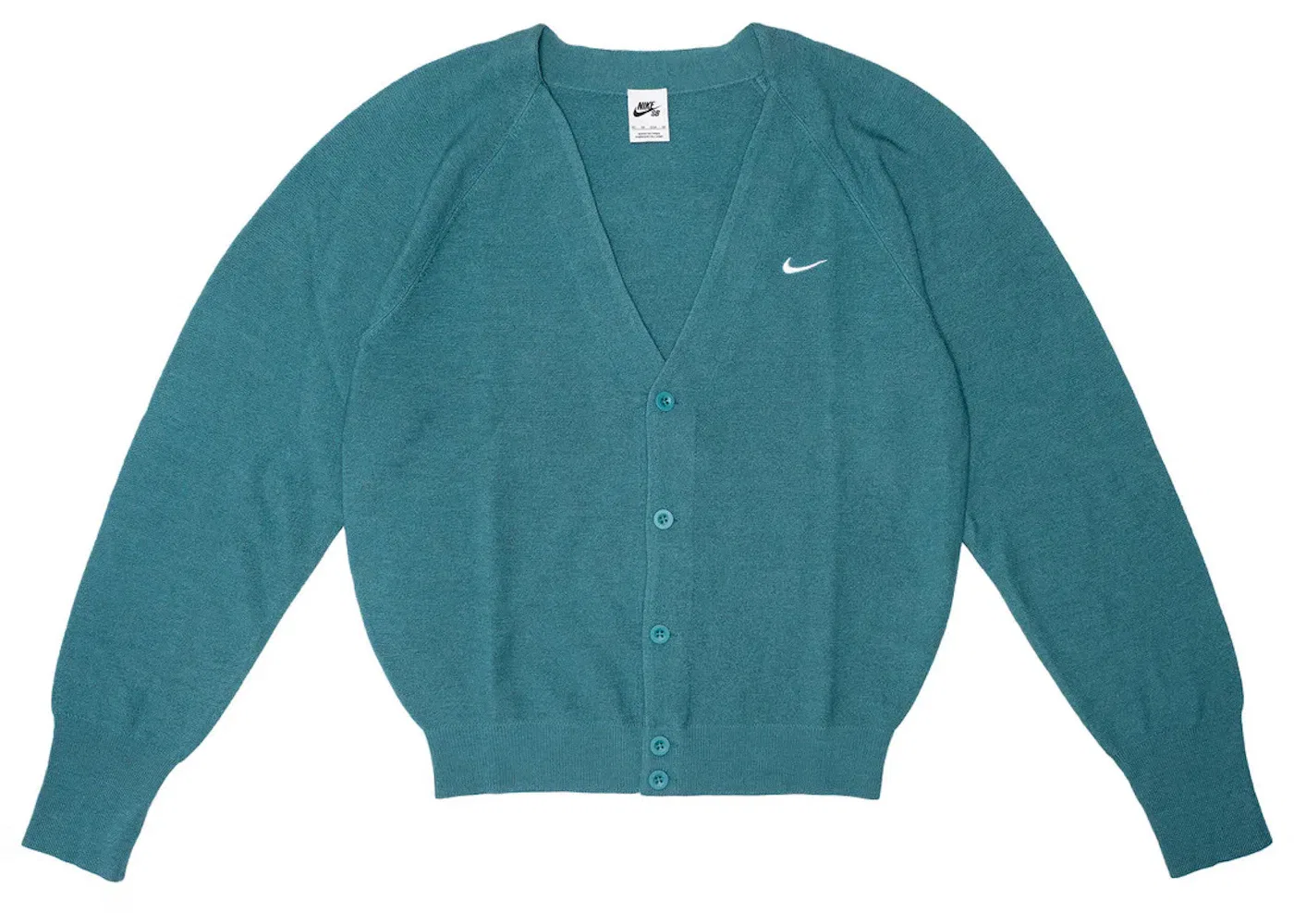 Детский кардиган с длинным рукавом Cardigan Nike, Teal