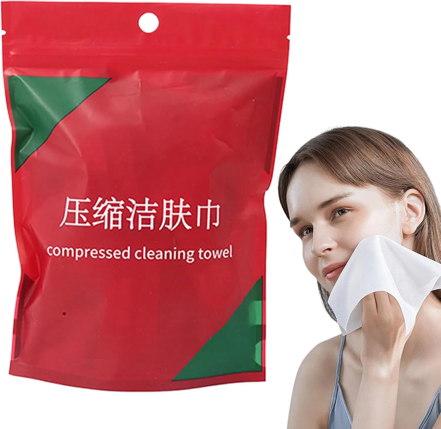 Сжатые полотенца Generisch, 1 шт, Cotton Canvas