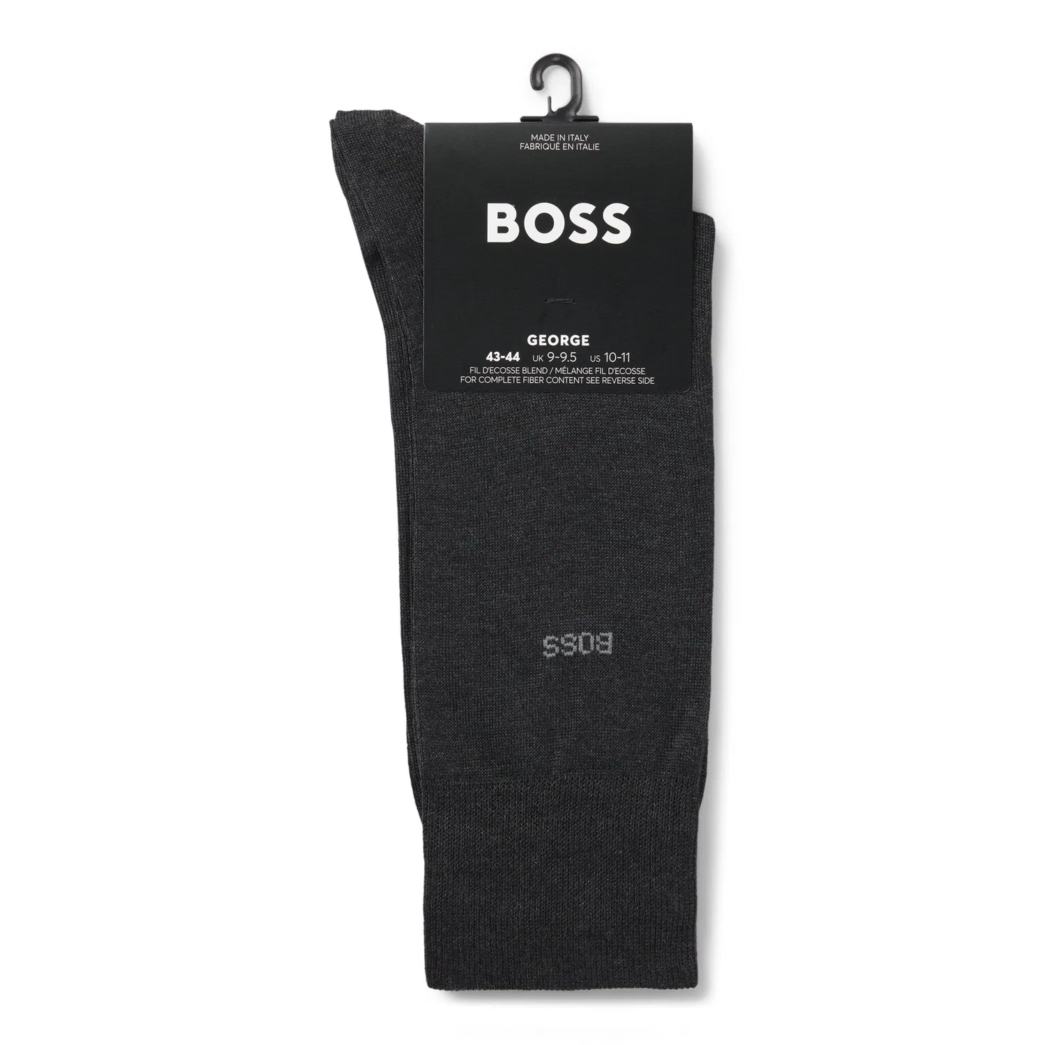 Мужские носки с логотипом BOSS, Black — фото 4