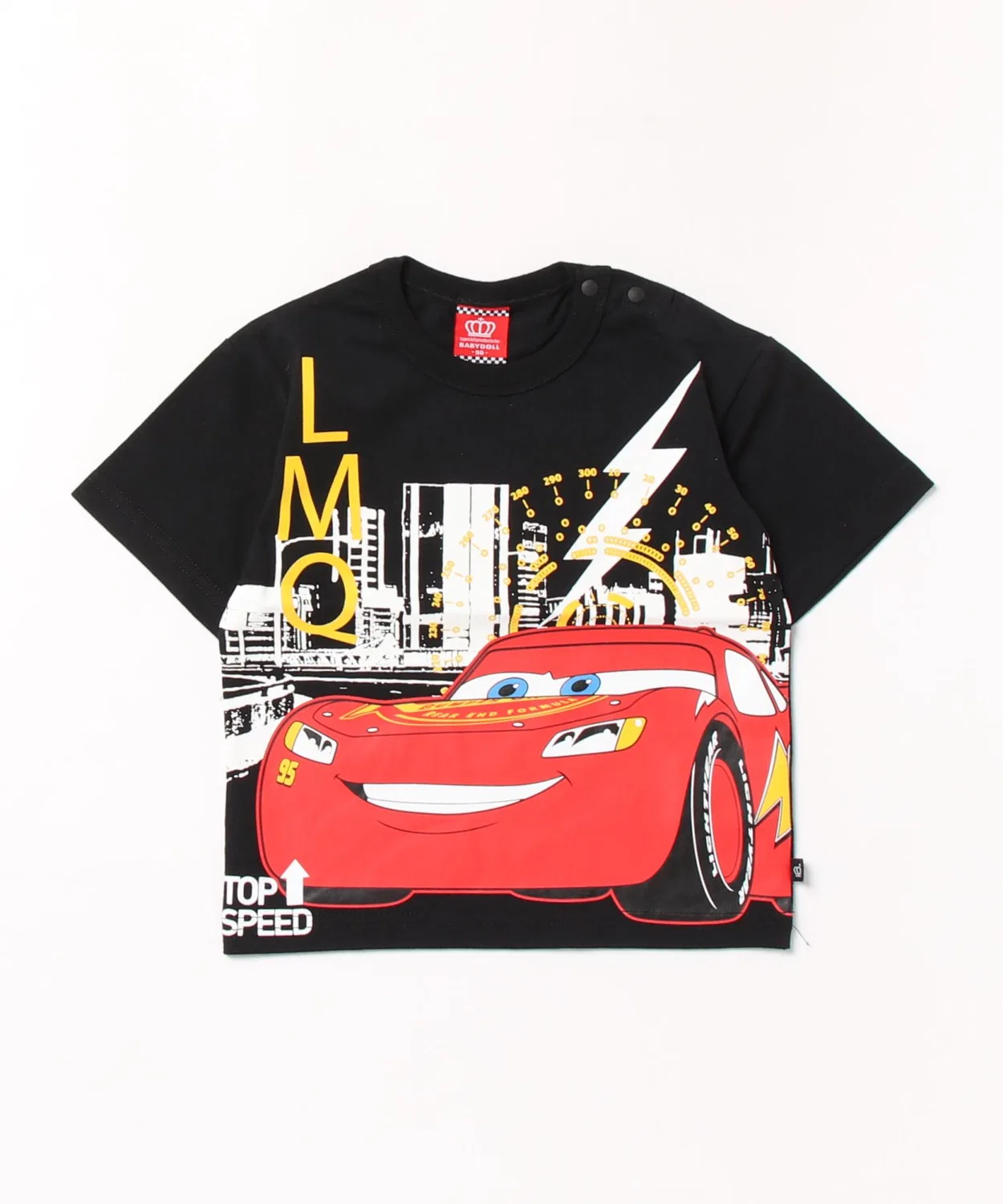 Детская футболка с длинным рукавомс принтом Disney Cars 1466K, Red — фото 2