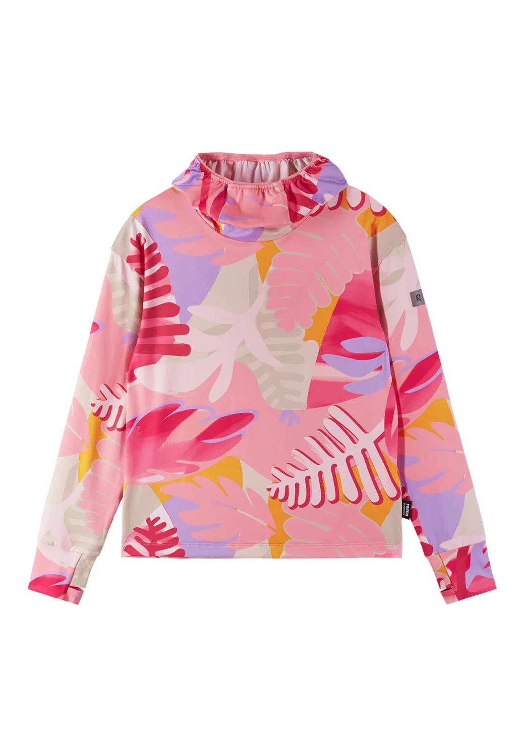 Детское худи с капюшоном BugProof Hoodie Surista Reima, Роза / Goldrosa
