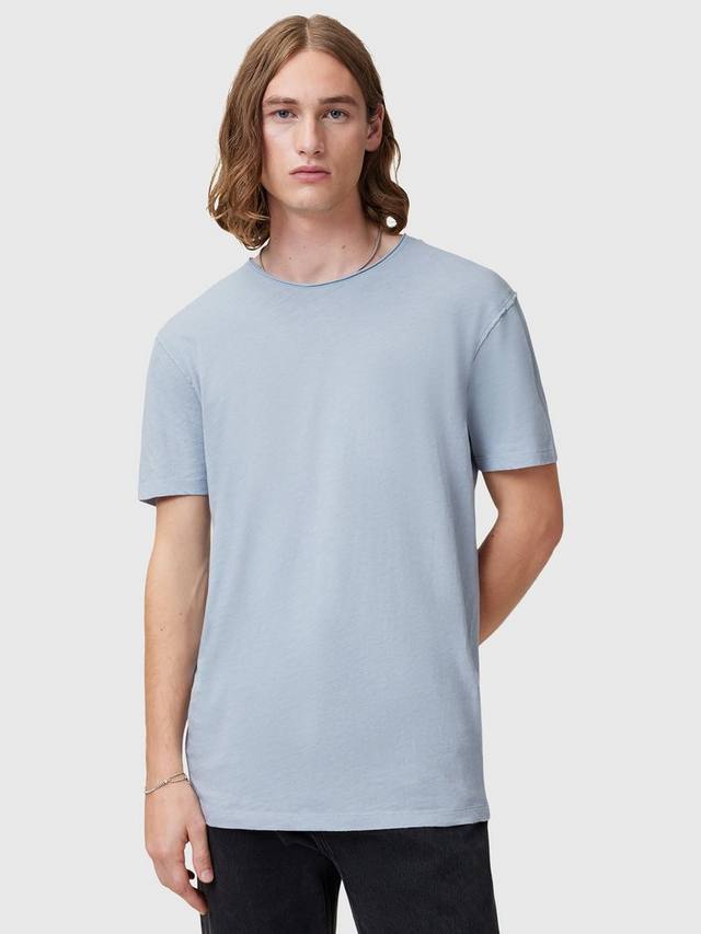 

Футболка с рисунком экипажа AllSaints, цвет Willow Blue