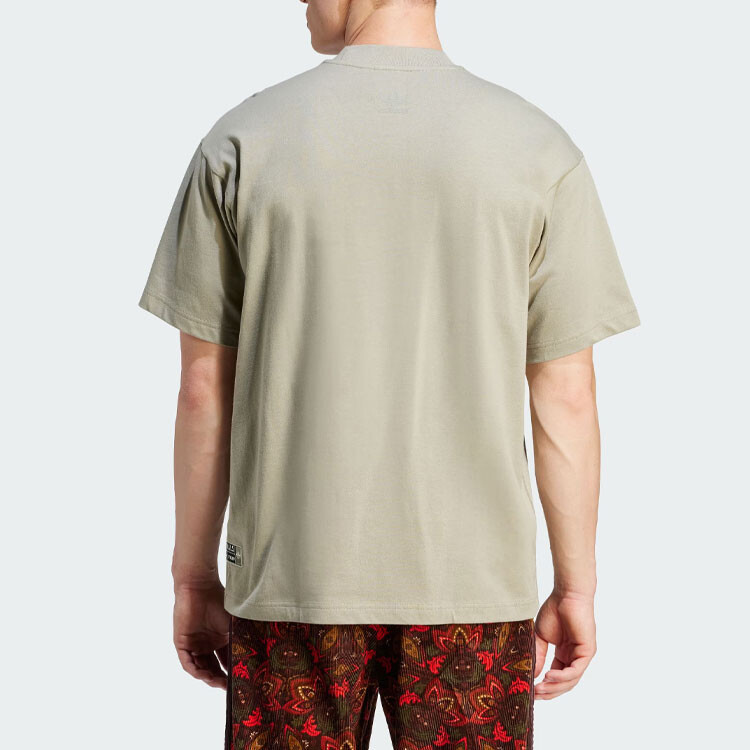 Футболка мужская серебристо-серая Adidas Originals, серый — фото 3