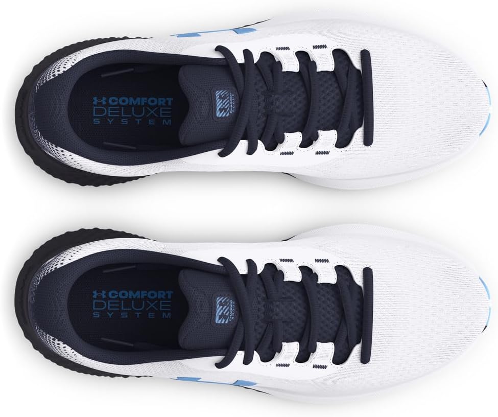 Мужские кроссовки Under Armour Charged Rogue 4, белый/синий/голубой/темно-синий — фото 4