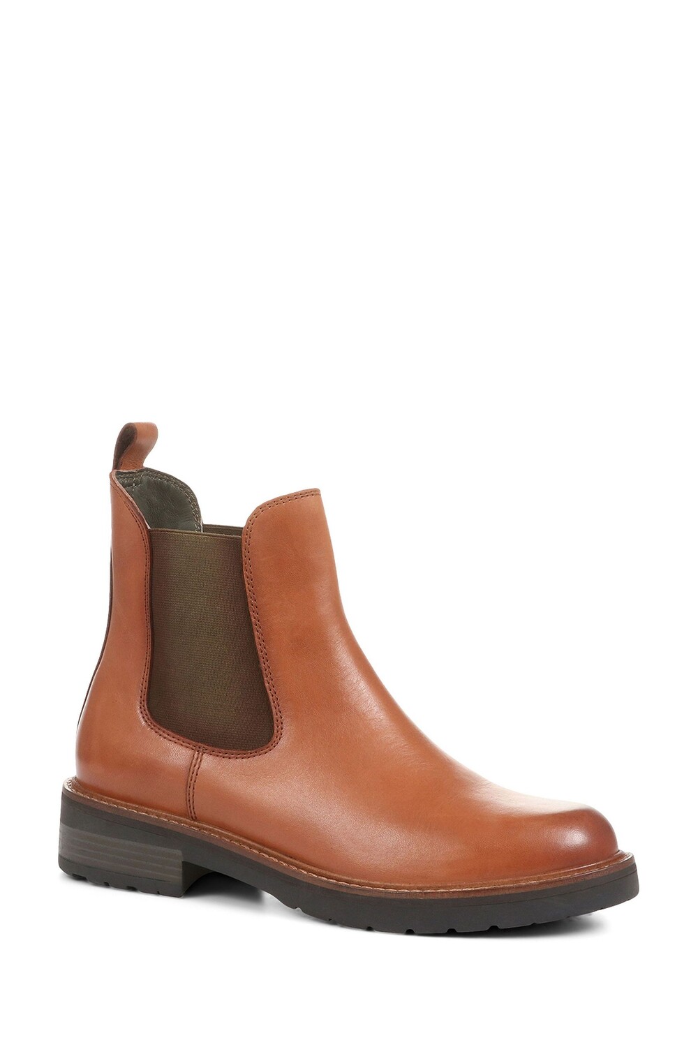 Кожаные светло-коричневые ботильоны и ботинки Maddalena Chelsea Chelsea Jones Bootmaker, коричневый — фото 3