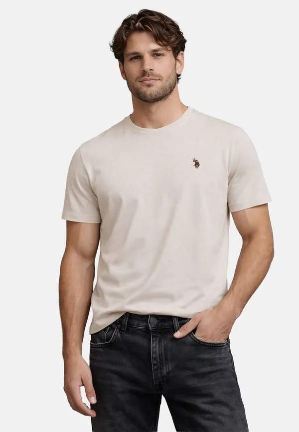 Базовая футболка uscooperr U.S. Polo Assn., Sand