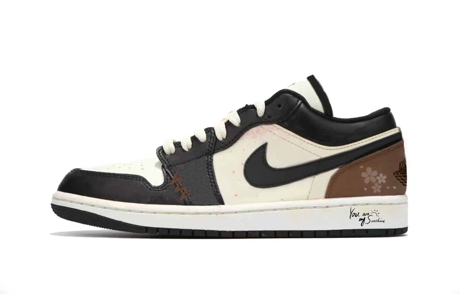 

Jordan Баскетбольные кроссовки Air 1 Shock Absorbers Low Top Vintage, мужские, черные