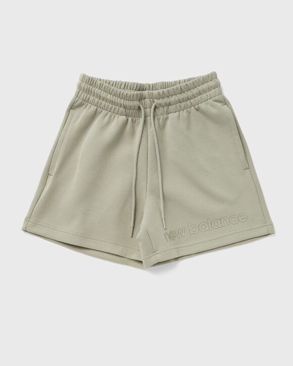 

Шорты New Balance Hyperembossed Short, цвет olivine (ovn)