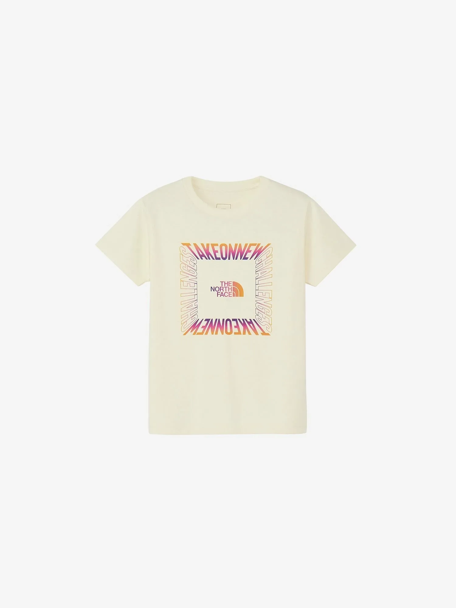 Детская футболка с коротким рукавом ES Circulation Getmoted The North Face, White Dune