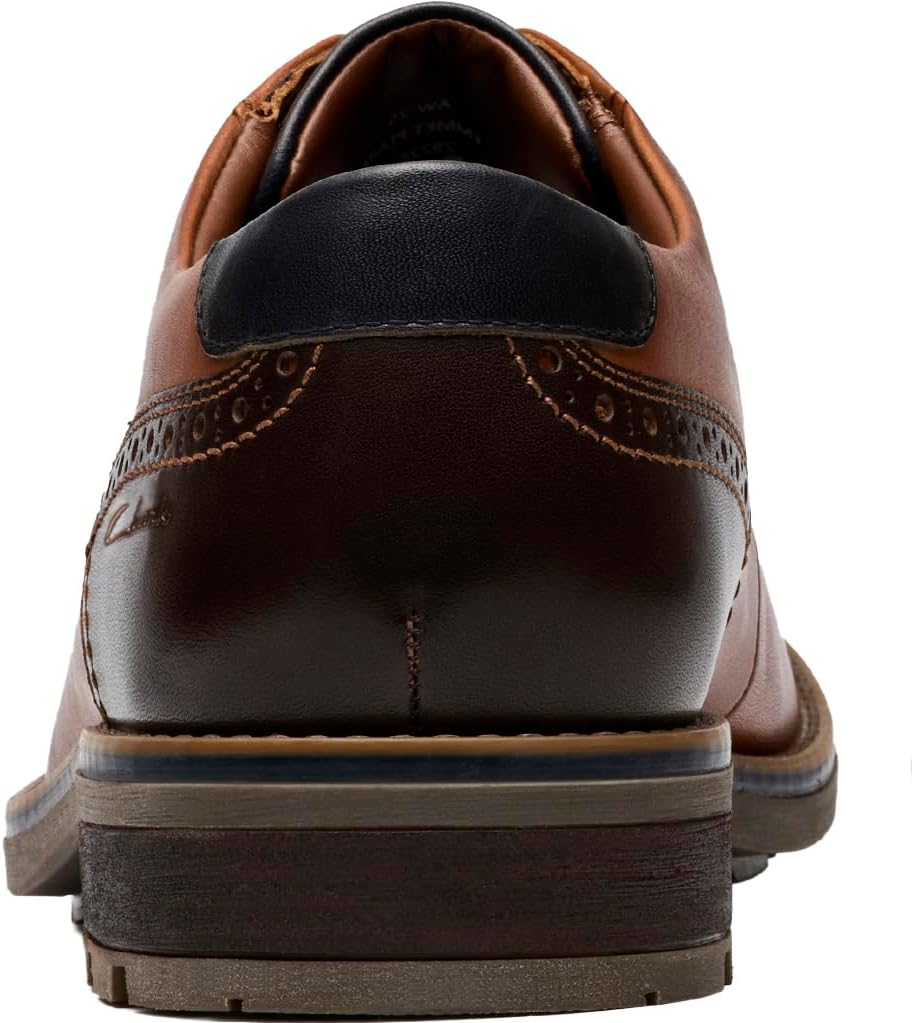Мужские классические оксфорды Clarks Emmet, светло-коричневый — фото 2