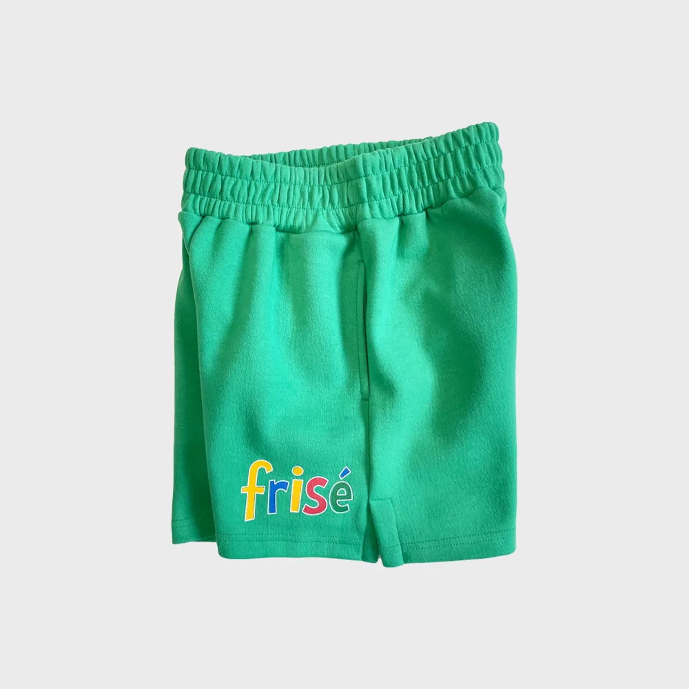 Детские спортивные шорты зелёные от Frise