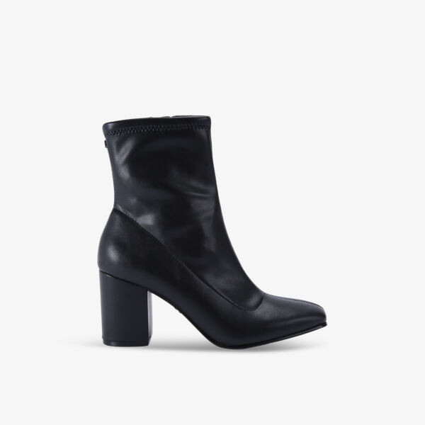 Ботильоны из искусственной кожи на каблуке Strut Carvela, черный