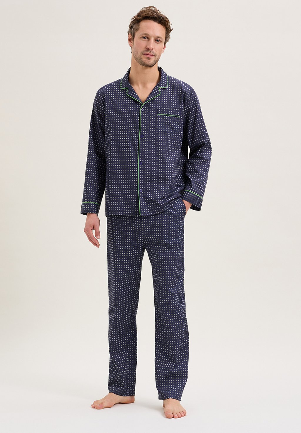 

Пижама EDMOND SET - Pyjama set Laurence Tavernier, темно-синий