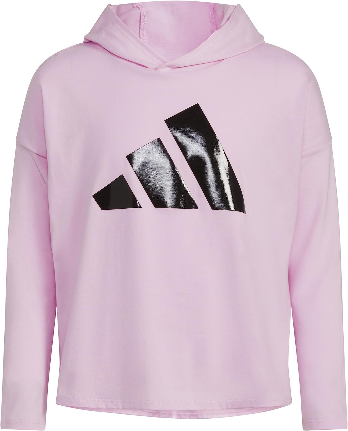 

Футболка Adidas Long Sleeve Graphic Chi Hooded Tee, цвет Light Purple