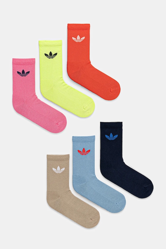 

Носки Tr Crew S 6 пар Adidas Originals, мультиколор