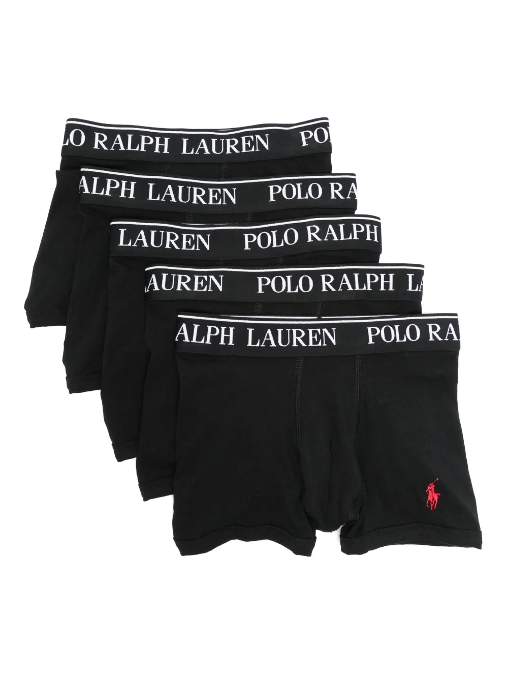 

Комплект из пяти боксеров Polo Ralph Lauren Kids, черный