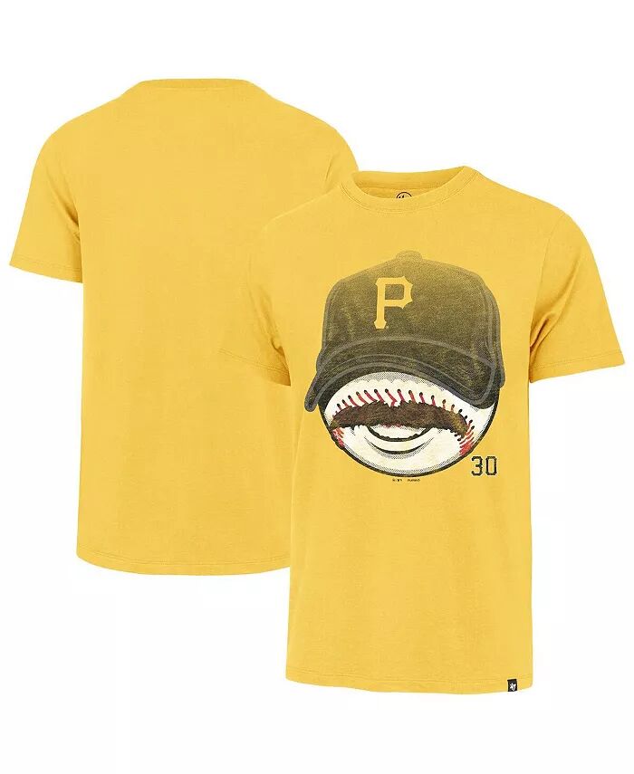

Мужская футболка Paul Skines Gold Pittsburgh Pirates Mustache Franklin '47 Brand