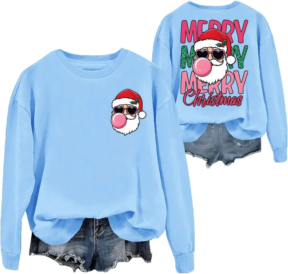 

Свитшот с Санта Клаусом Merry Christmas woati